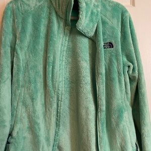 The North Face Light Green Fleece Jacket